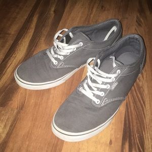 Women's gray vans